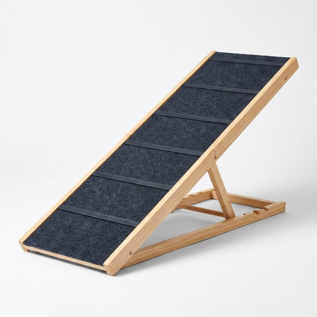 Foldbar Hunderampe til Hunde – Nem Adgang til Bil, Seng & Sofa